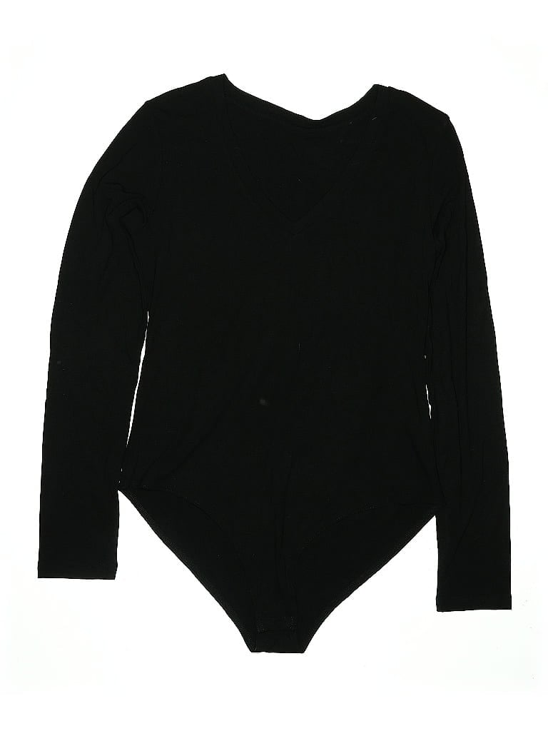 Pre-owned Unbranded Bodysuit In Black