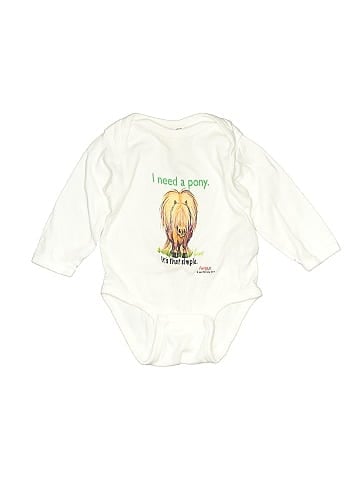 Rabbit Skins Long Sleeve Onesie (view 1)