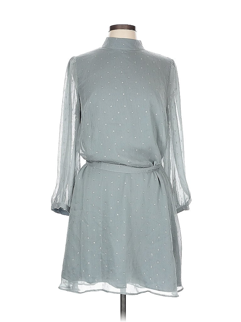 Pre-owned Ann Taylor Kimono In Silver