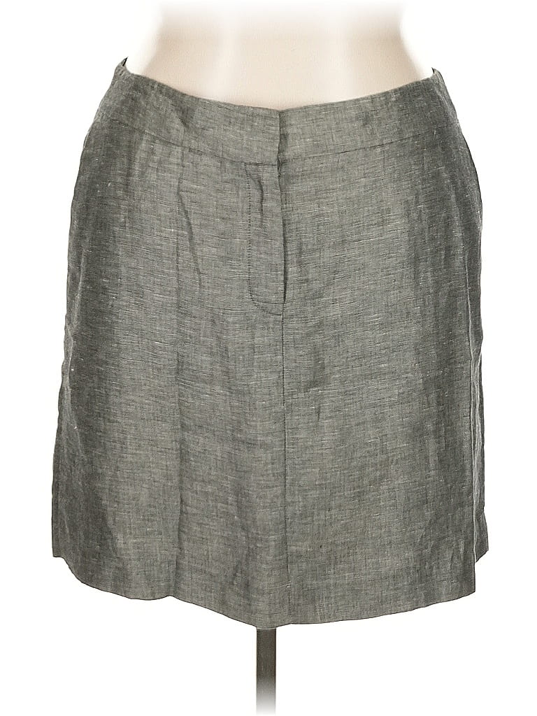 Pre-owned Ann Taylor Loft Casual Skirt In Gray