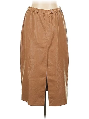 T Tahari Faux Leather Skirt (view 1)