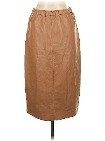 T Tahari Faux Leather Skirt (view 2)
