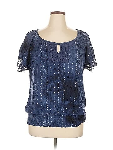 DressBarn Short Sleeve Blouse (view 1)