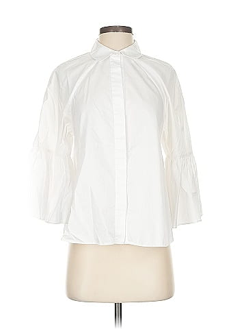 Kendall & Kylie 3/4 Sleeve Button-Down Shirt (view 1)