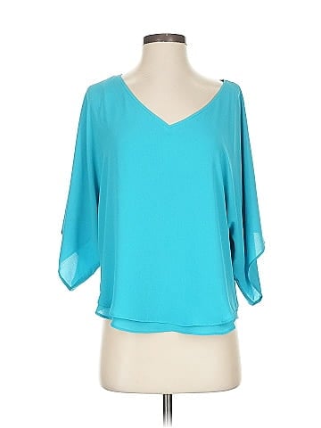 White House Black Market 3/4 Sleeve Blouse (view 1)