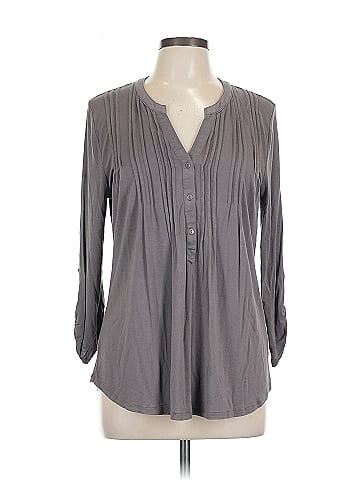 Cable & Gauge 3/4 Sleeve Blouse (view 1)