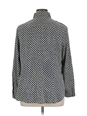 Jones New York Signature Long Sleeve Blouse (view 2)