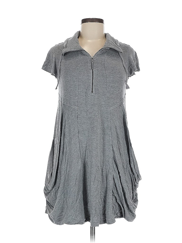 Kensie Gray Casual Dress Size M - photo 1