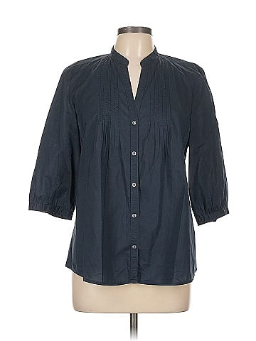 Banana Republic 3/4 Sleeve Button-Down Shirt (view 1)