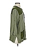 Armani Exchange 100% Rayon Color Block Green 3/4 Sleeve Blouse Size S - photo 3