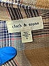 Cloth & Stone 100% Cotton Plaid Brown Long Sleeve Button-Down Shirt Size S - photo 7