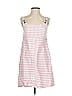 ASOS 100% Cotton Hearts Pink Casual Dress Size 0 - photo 1