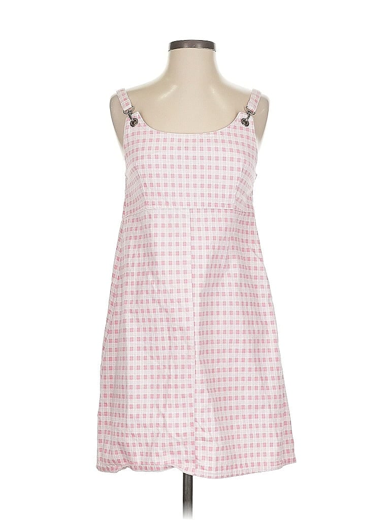 ASOS 100% Cotton Hearts Pink Casual Dress Size 0 - photo 1