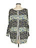 Vintage Havana Blue 3/4 Sleeve Top Size M - photo 2