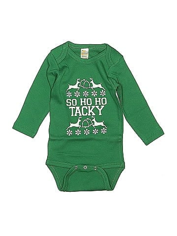 Laughing Giraffe Long Sleeve Onesie (view 1)