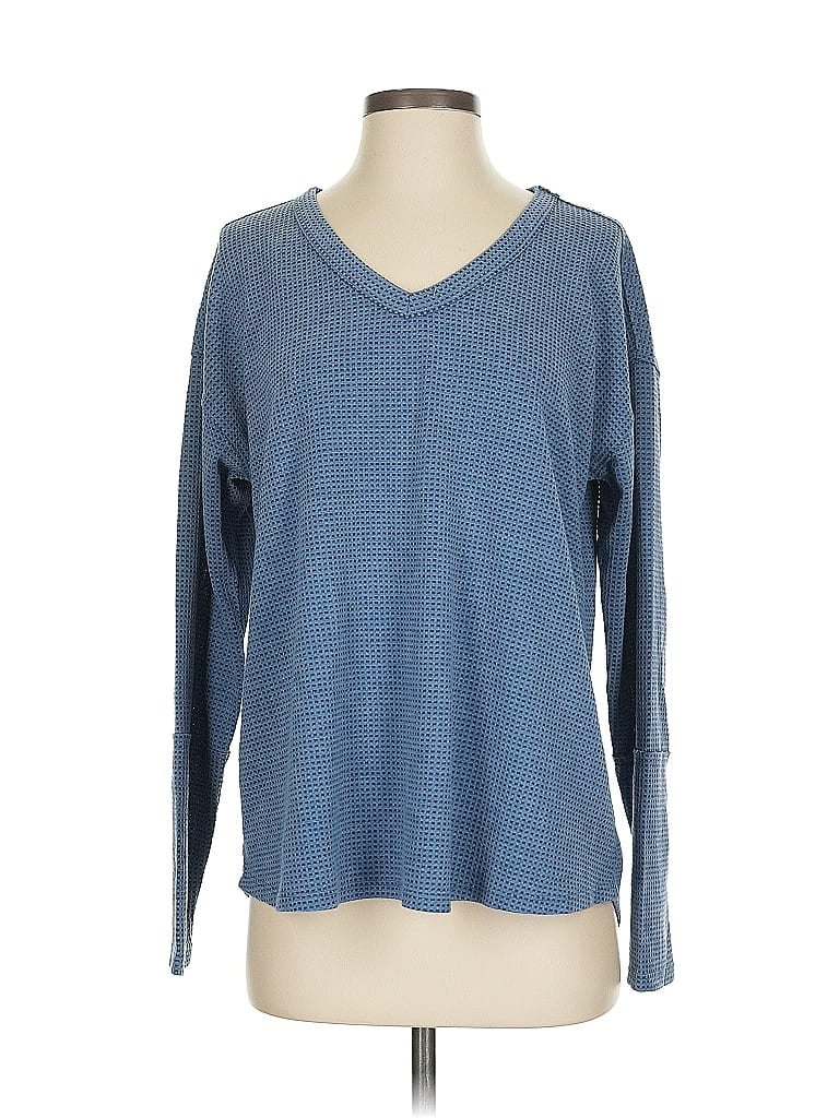 ANDREE BY UNIT Pre-owned Long Sleeve T-shirt In Blue