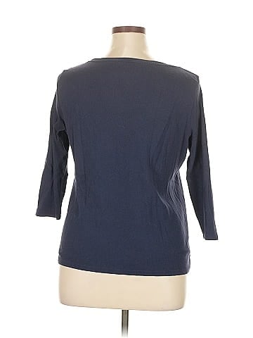 Talbots Outlet 3/4 Sleeve T-Shirt (view 2)