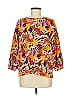 Ann Taylor LOFT 100% Cotton Tropical Orange Pullover Sweater Size L - photo 1
