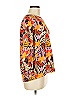 Ann Taylor LOFT 100% Cotton Tropical Orange Pullover Sweater Size L - photo 3