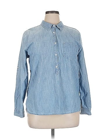 Gap Outlet Long Sleeve Button-Down Shirt (view 1)