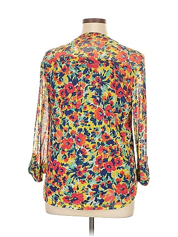 Roz & Ali 3/4 Sleeve Blouse (view 2)