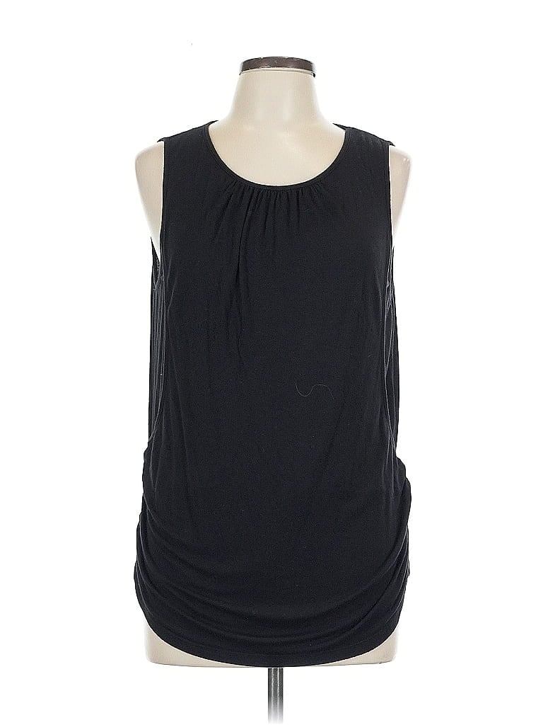 Pre-owned Ekouaer Sleeveless Blouse In Black