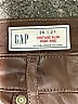 Gap 100% Polyester Brown Casual Pants Size 26 waist - photo 4