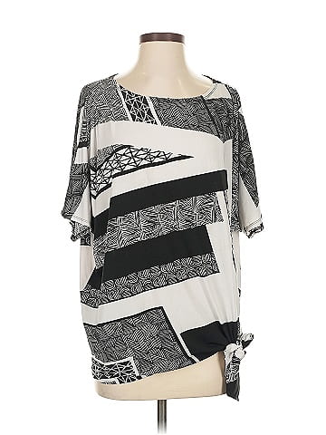 Jones Studio Short Sleeve Blouse (view 1)