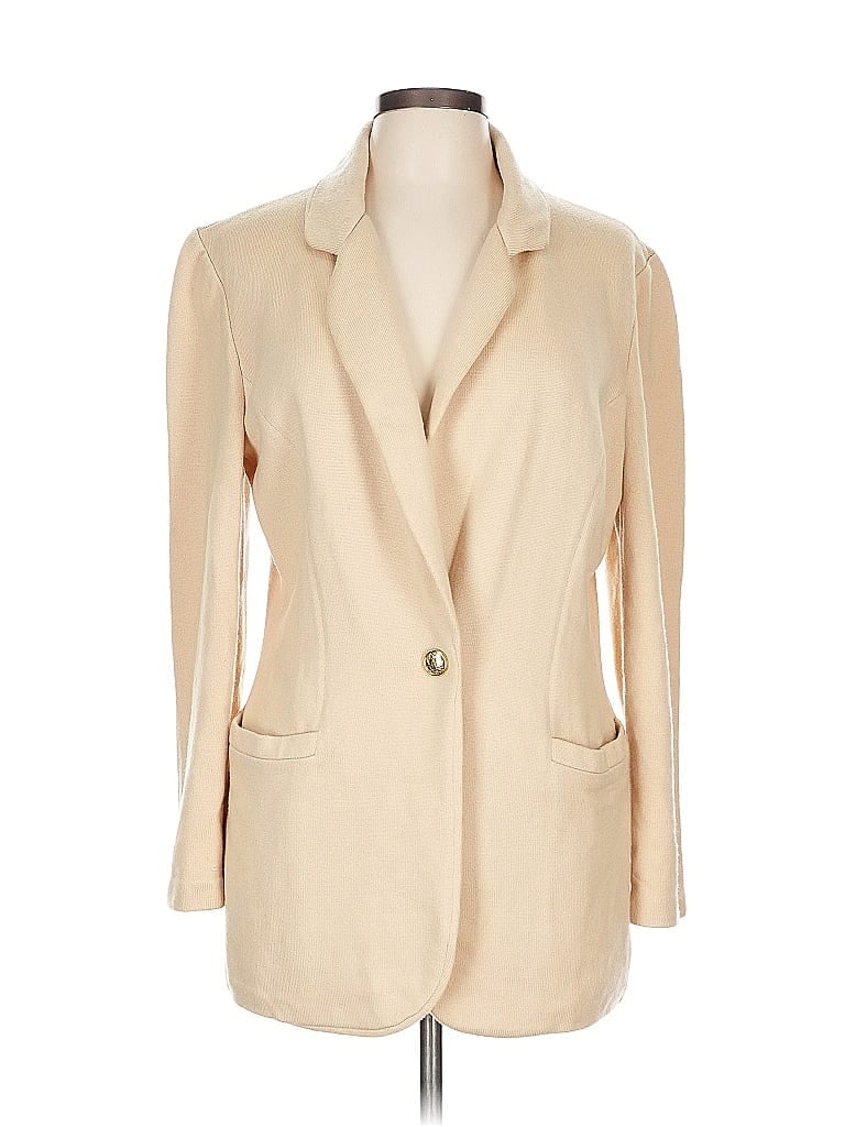 St. John Collection Ivory Blazer Size 12 - photo 1