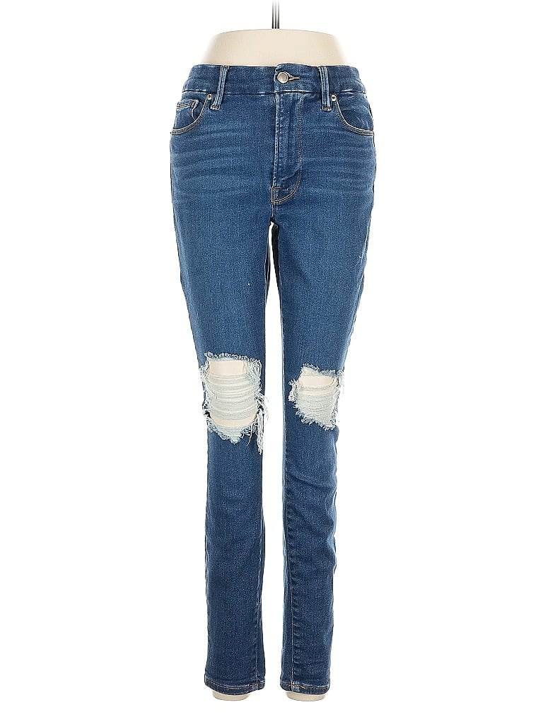 Pre-owned Good American Jeans In Blue