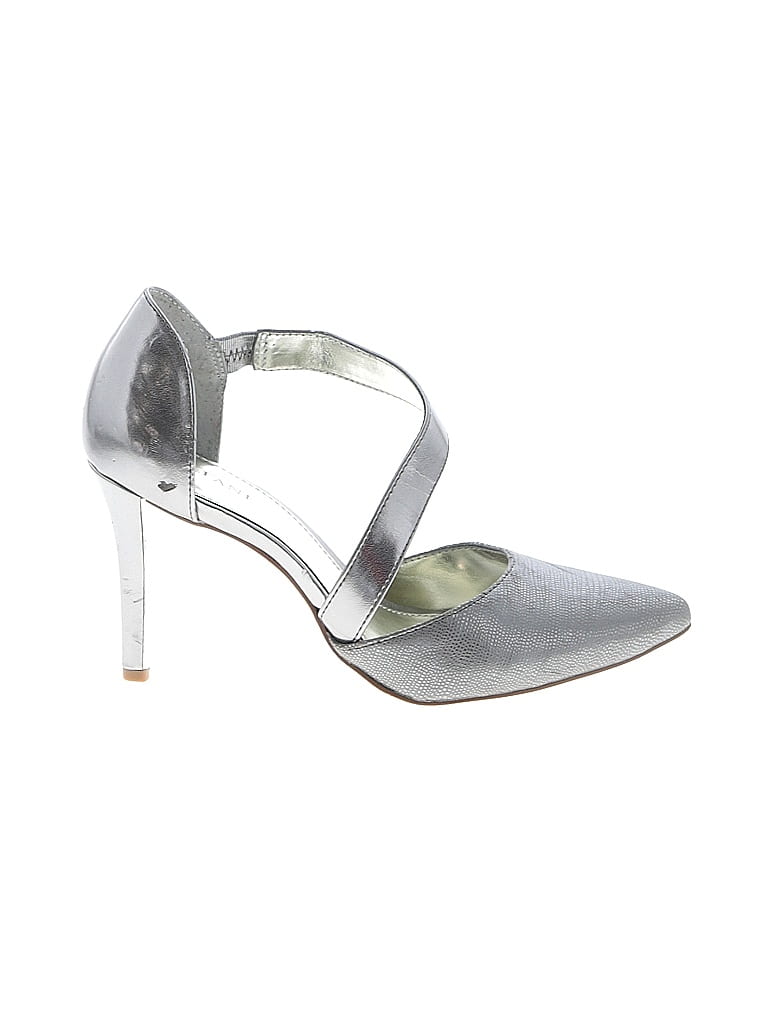 Pre-owned Alfani Heels In Silver