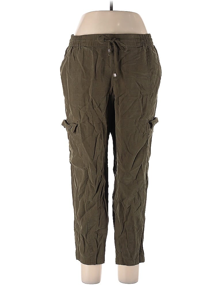 Pre-owned Old Navy Cargo Pants In Green