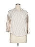 Ann Taylor LOFT Outlet Ivory 3/4 Sleeve Blouse Size XL - photo 1