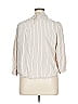 Ann Taylor LOFT Outlet Ivory 3/4 Sleeve Blouse Size XL - photo 3