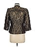 R&M Richards Paisley Gold Jacket Size 8 - photo 2
