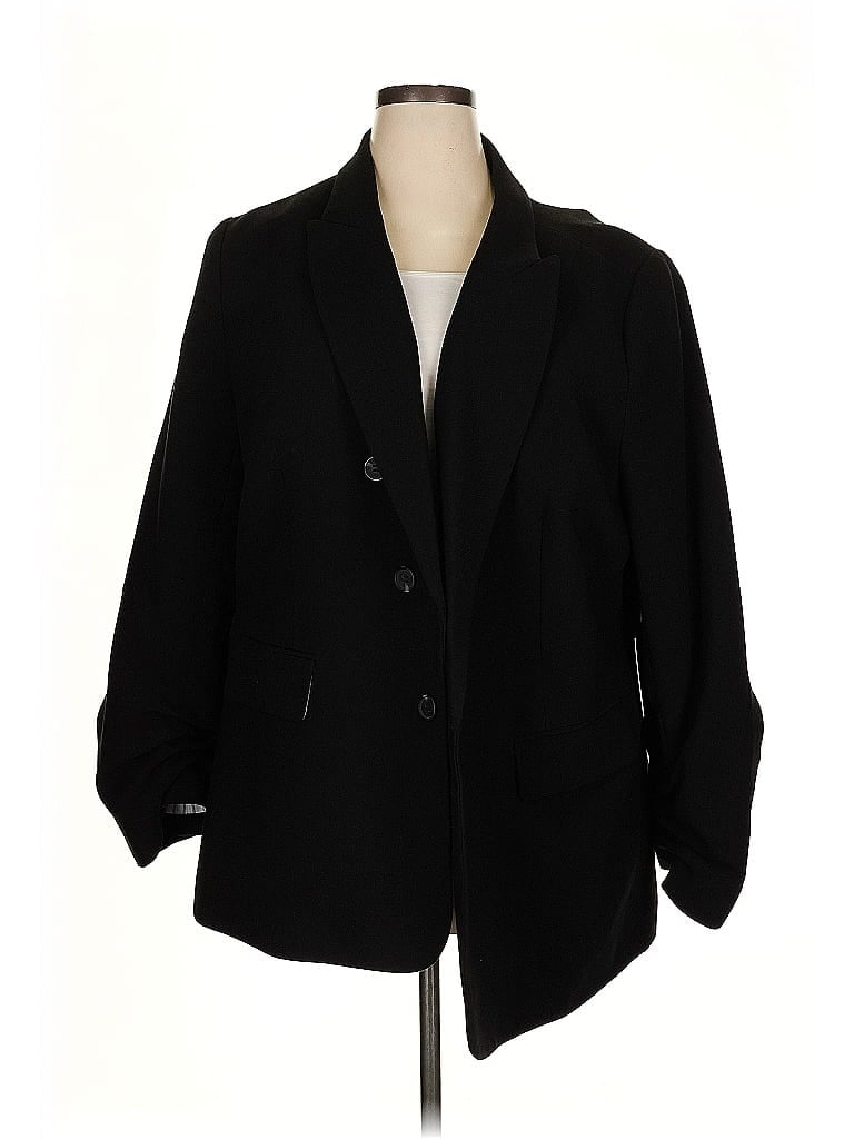 1.state Blazer Jacket In Black