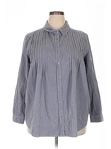 Woman Within 3/4 Sleeve Blouse (view 1)