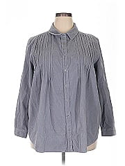 Woman Within 3/4 Sleeve Blouse