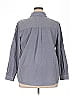 Woman Within 100% Cotton Gray 3/4 Sleeve Blouse Size 18 - 20 - photo 3