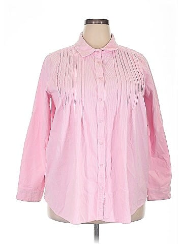 Woman Within Long Sleeve Blouse (view 1)