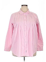 Woman Within Long Sleeve Blouse