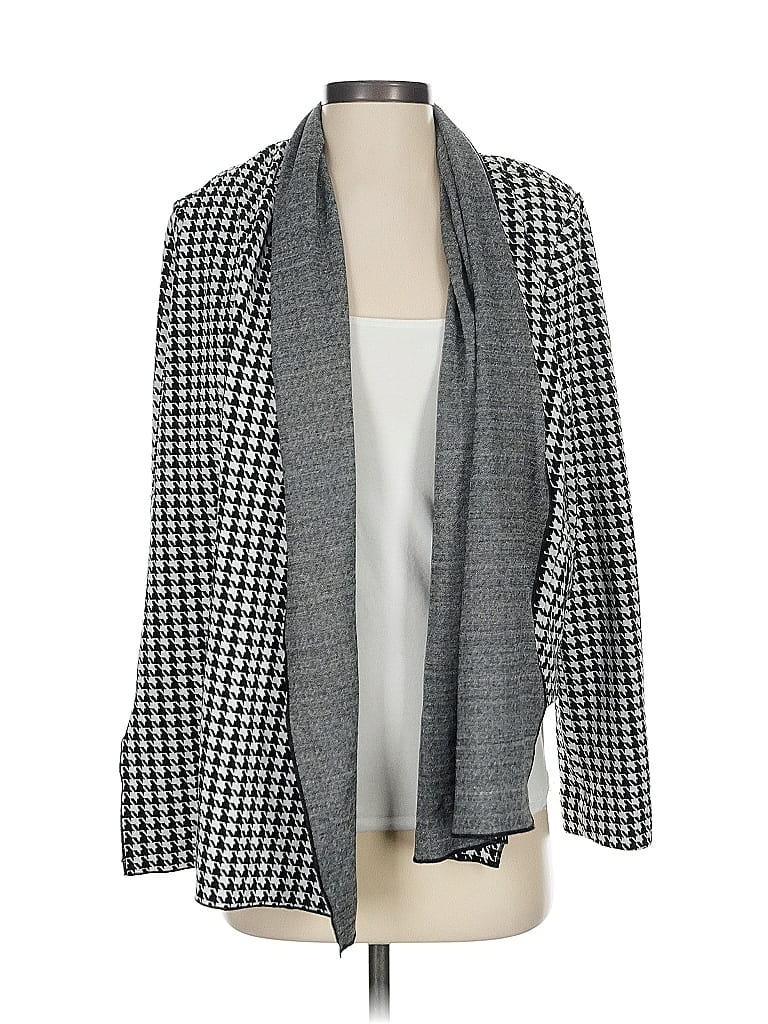 Pre-owned Cabi Cardigan Sweater In Gray