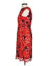 HD in Paris 100% Polyester Red Cocktail Dress Size 4 (petite) - photo 4
