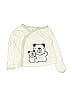 Gerber 100% Cotton Ivory Long Sleeve T-Shirt Size 0-3 mo - photo 1