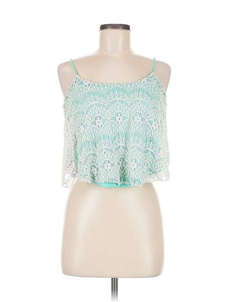 RUE21 Pre-owned Sleeveless Blouse In Blue