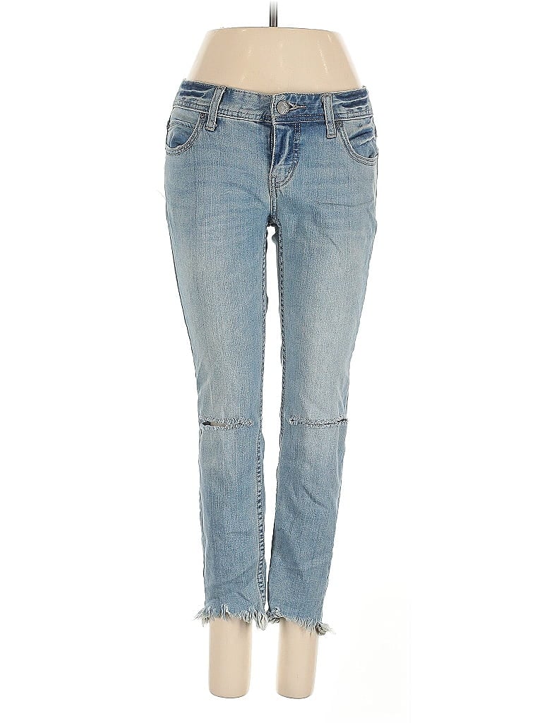 Pre-owned Free People Jeans In Blue