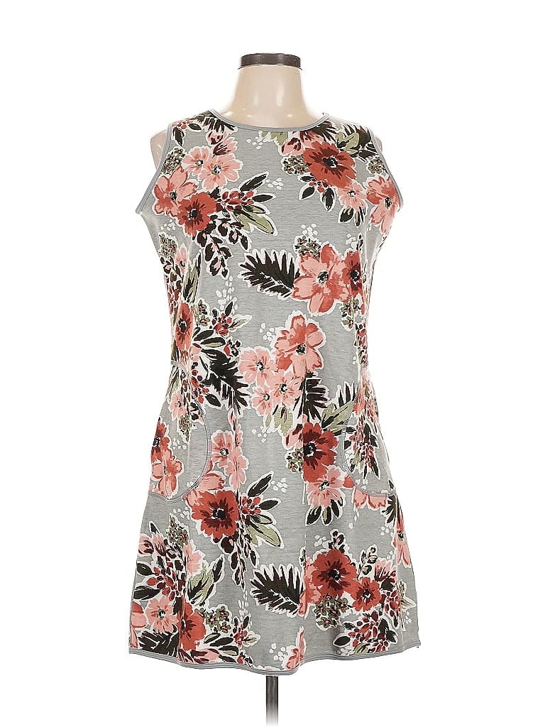 Pre-owned Papillon Casual Dress In Gray