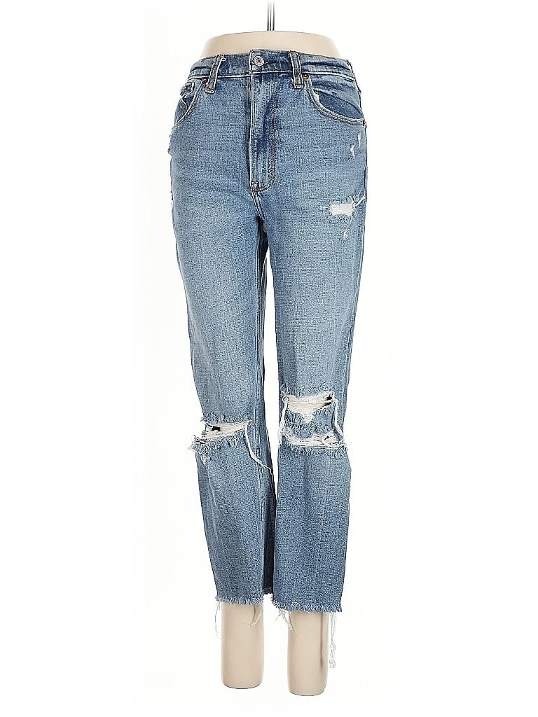 ABERCROMBIE & FITCH Pre-owned Jeans In Blue