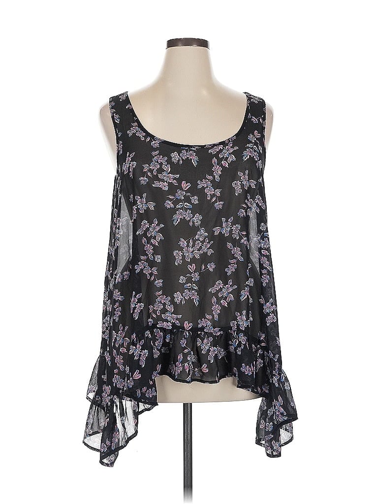 Pre-owned Torrid Sleeveless Blouse In Black