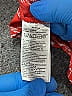 Banana Republic 100% Polyester Floral Red Short Sleeve T-Shirt Size 10 - photo 5